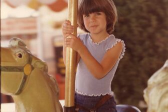 Girl on Merry Go Round