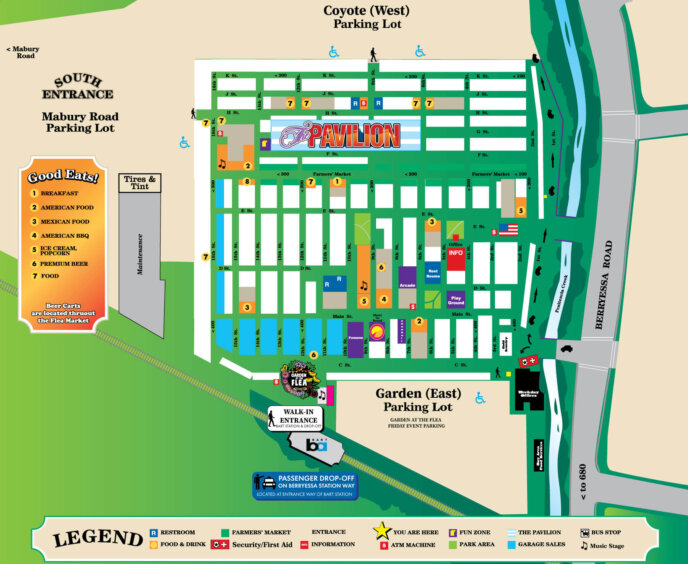 Contact Us | Venue Map | Berryessa Flea Market